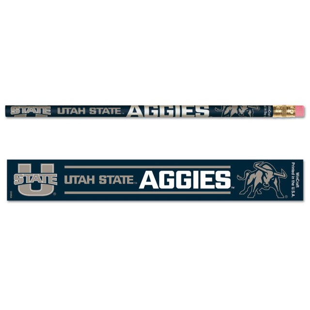 Paquete de 6 lápices de los Utah State Aggies