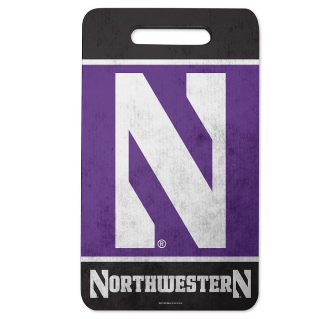 Cojín de asiento de Northwestern Wildcats: almohadilla para rodillas de 10 x 17