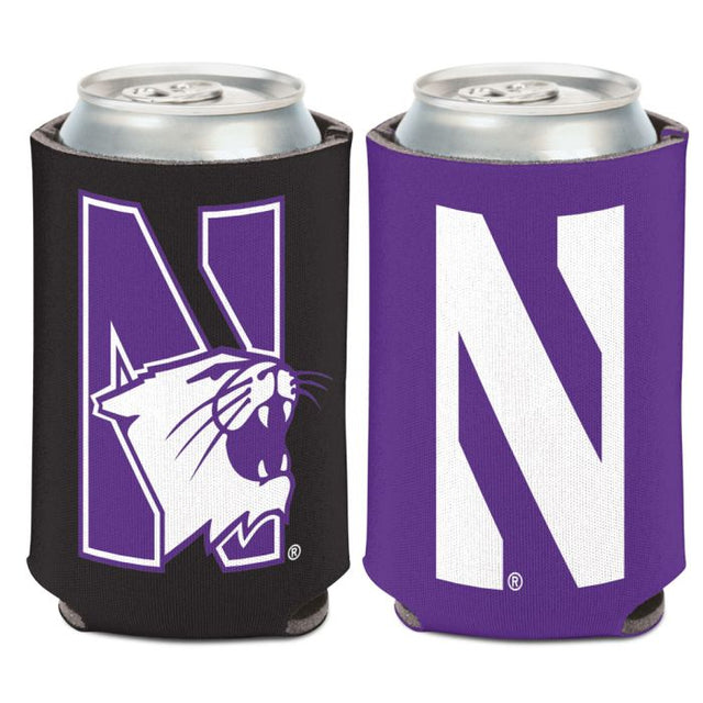 Enfriador de lata Northwestern Wildcats de 12 oz.