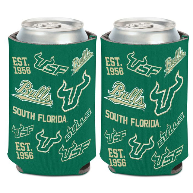 Enfriador de lata de 12 oz de South Florida Bulls.