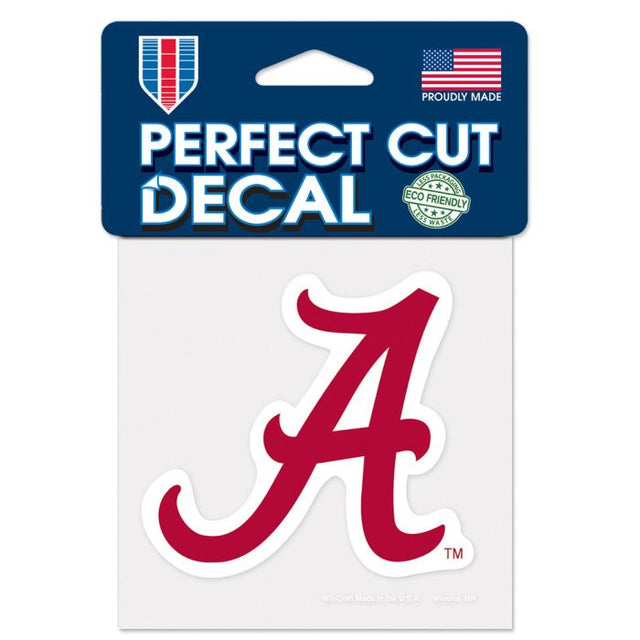 Alabama Crimson Tide Perfect Cut Color Decal 4" x 4"