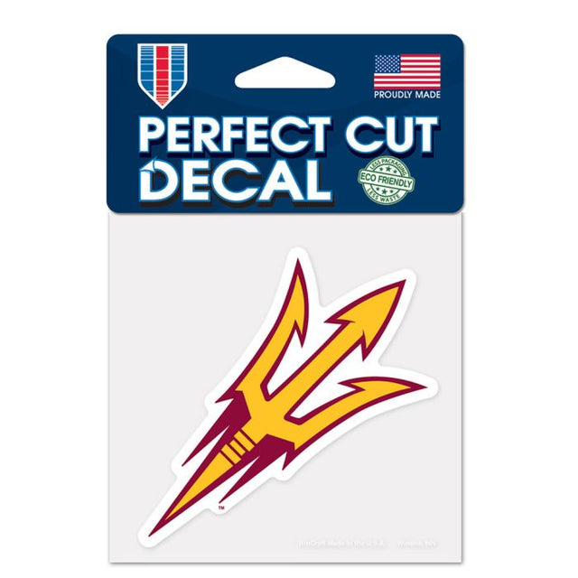 Arizona State Sun Devils Perfect Cut Color Decal 4" x 4"