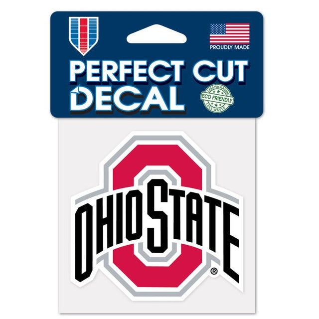 Ohio State Buckeyes Perfect Cut Color Decal 4" x 4"