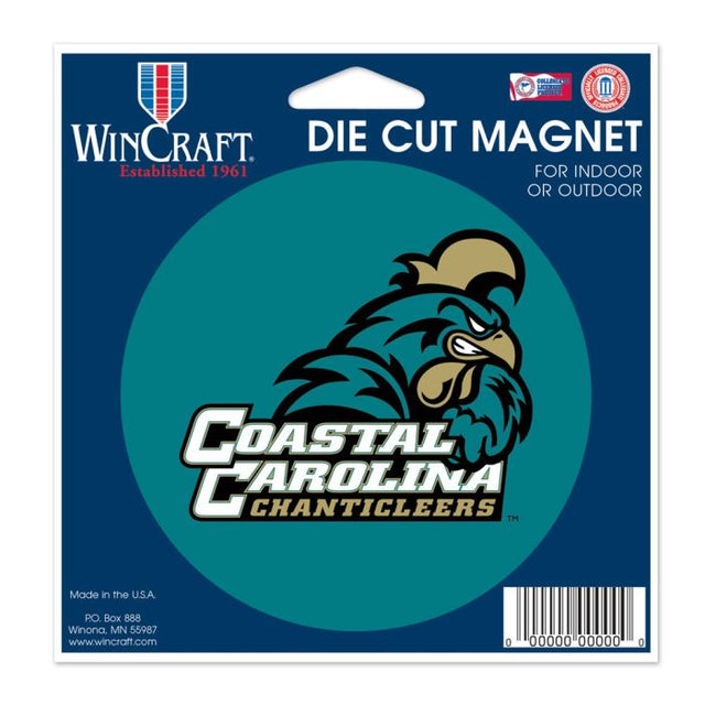 Coastal Carolina Chanticleers Die Cut Magnet 4.5" x 6"