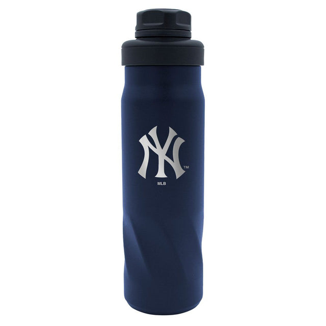 Botella de agua de los Yankees de Nueva York de 20 oz de acero inoxidable Morgan