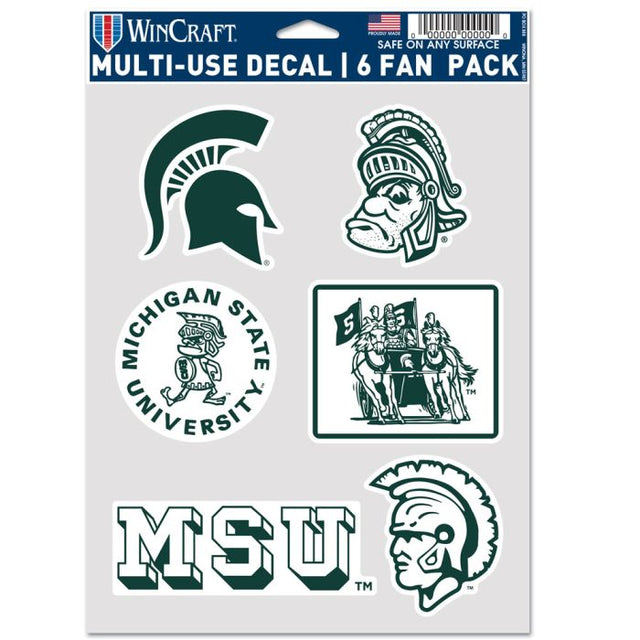 Michigan State Spartans /College Vault Multi Use 6 FAN PACK