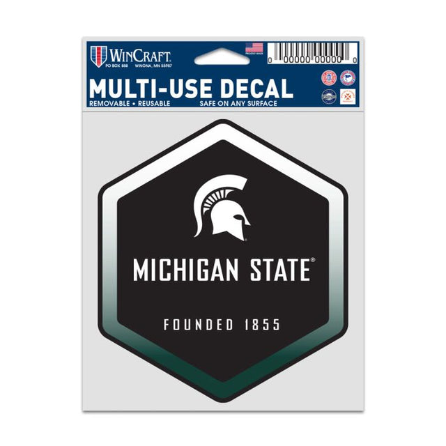 Michigan State Spartans PATCH Fan Decals 3.75" x 5"