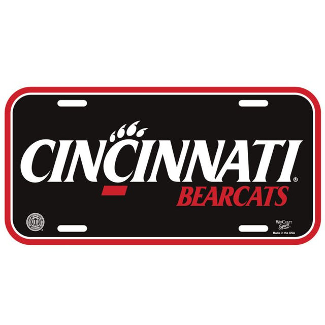 Cincinnati Bearcats License Plate