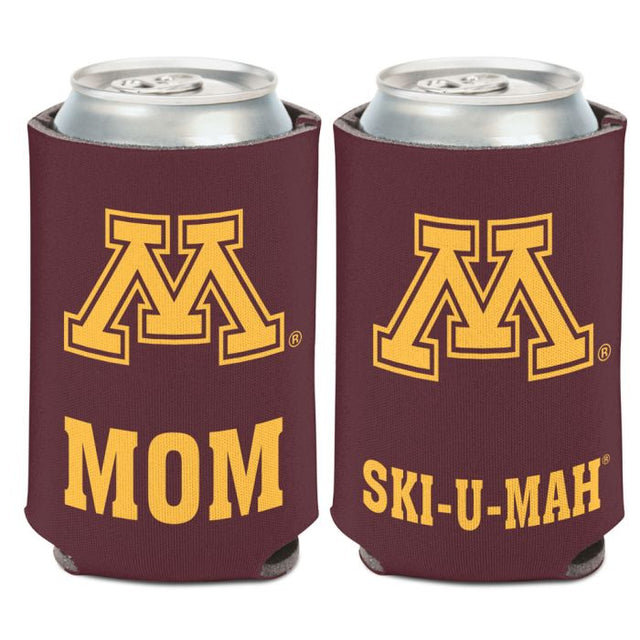 Enfriador de latas SKI-U-MAH/MOM de Minnesota Golden Gophers, 12 oz.