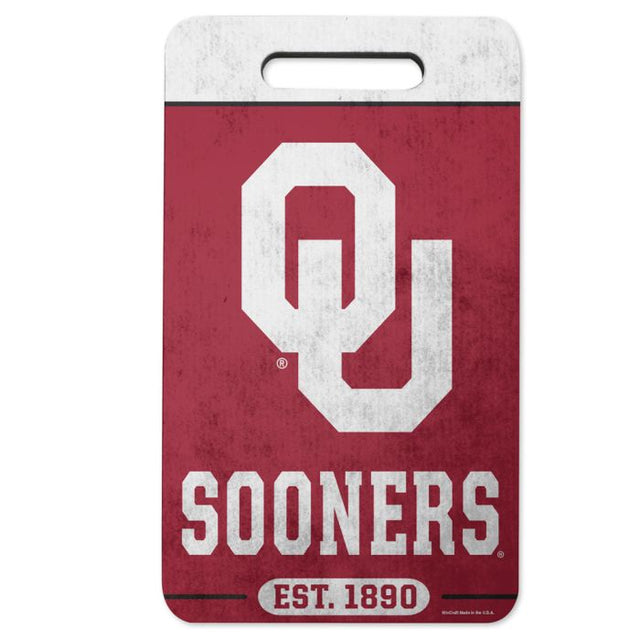 Cojín de asiento de los Oklahoma Sooners - Almohadilla para rodillas 10x17