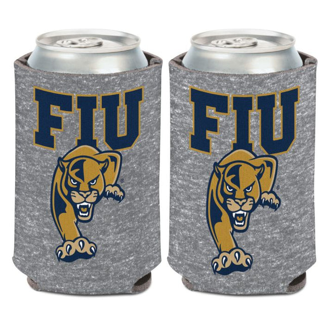 Enfriador de latas gris jaspeado de Florida International Panthers, 12 oz.