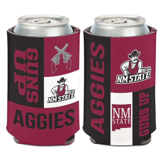 New Mexico State Aggies COLOR BLOCK Can Cooler 12 oz.