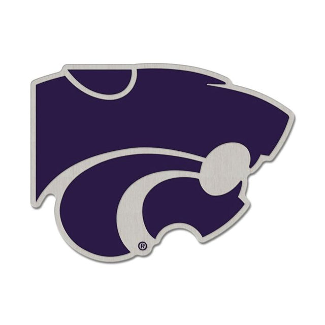 Kansas State Wildcats Collector Enamel Pin Jewelry Card