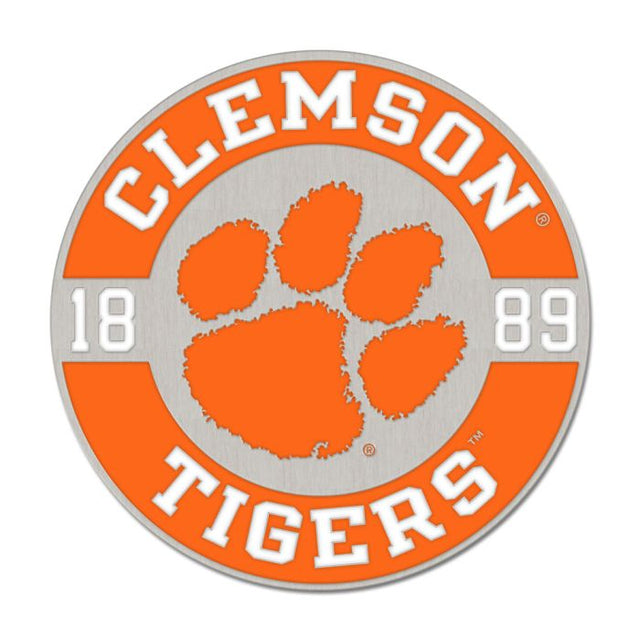 Clemson Tigers ESTABLISHED Collector Enamel Pin Jewelry Card