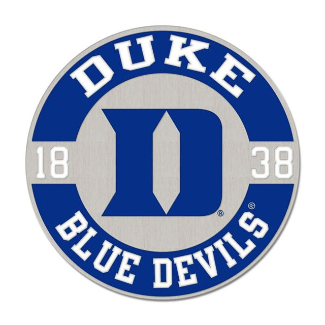 Duke Blue Devils ESTABLISHED Collector Enamel Pin Jewelry Card