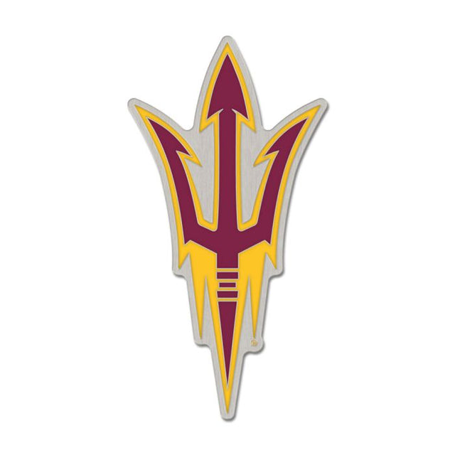 Arizona State Sun Devils SECONDARY LOGO Collector Enamel Pin Jewelry Card