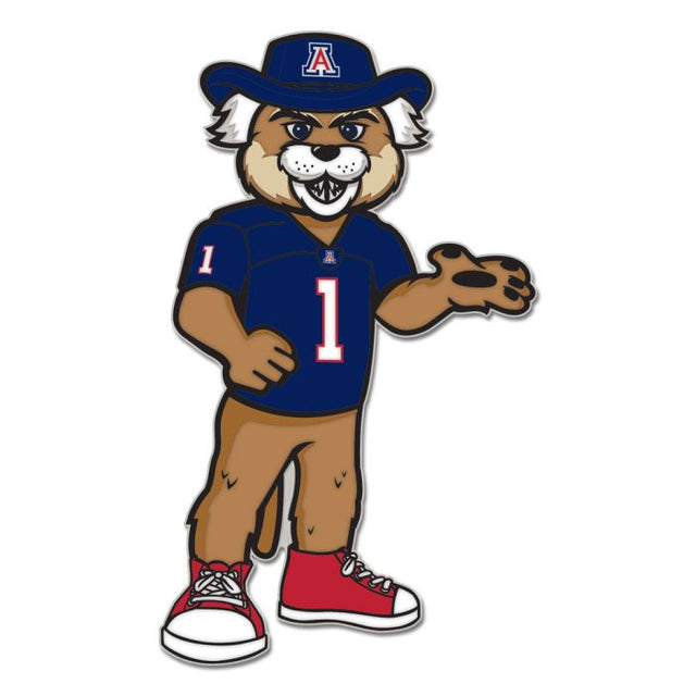 Arizona Wildcats MASCOT Collector Enamel Pin Jewelry Card