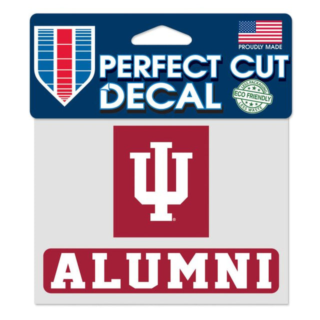 Indiana Hoosiers Indiana Alumni Perfect Cut Color Decal 4.5" x 5.75"