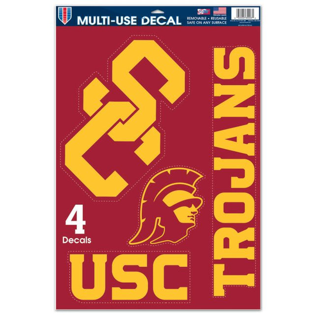 Calcomanía multiusos de los Trojans de la USC, 11" x 17"