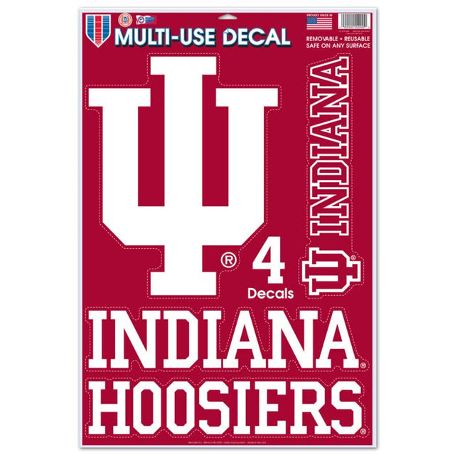 Indiana Hoosiers Multi-Use Decal 11" x 17"