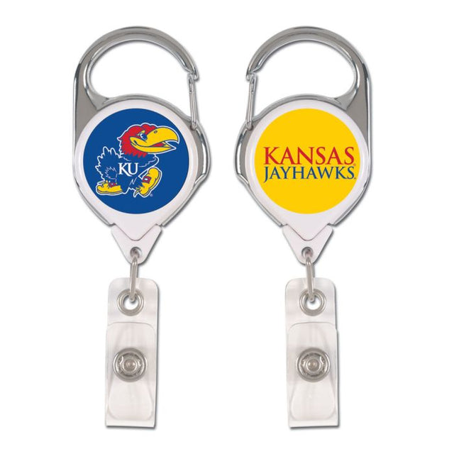 Kansas Jayhawks Retrct 2S Prem Badge Holders