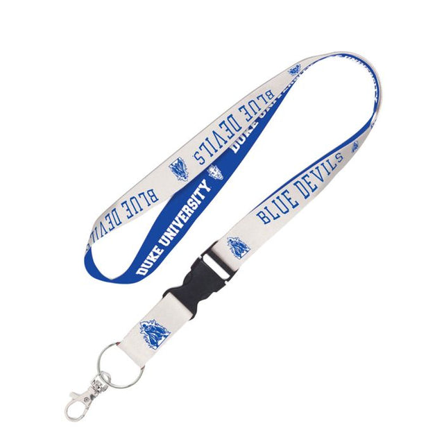 Duke Blue Devils /College Vault Lanyard w/detachable buckle 1"