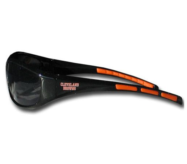 Gafas de sol estilo envolvente de los Cleveland Browns