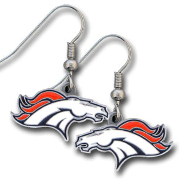 Pendientes colgantes de los Denver Broncos