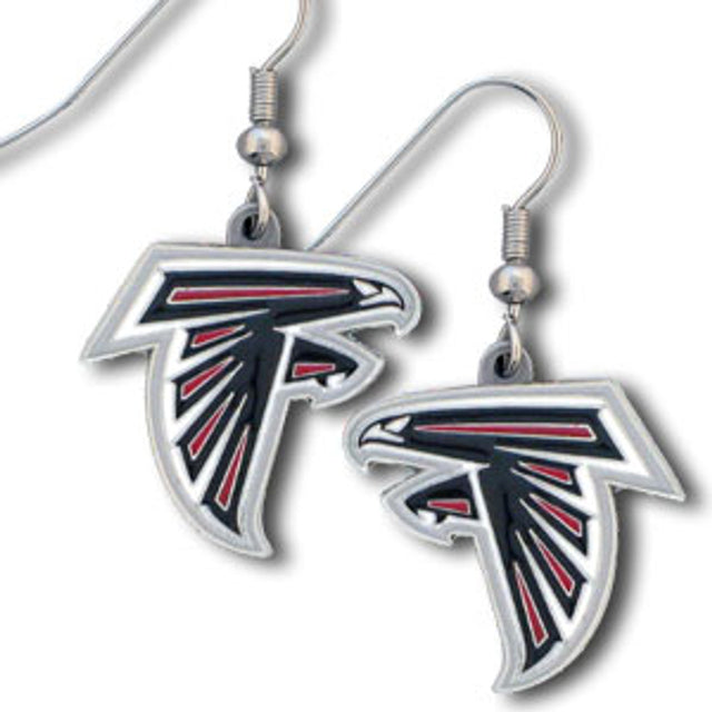 Pendientes colgantes de los Atlanta Falcons