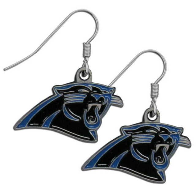 Pendientes colgantes de los Carolina Panthers