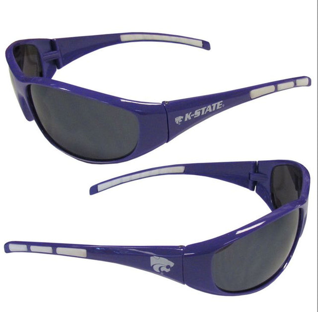 Gafas de sol de los Kansas State Wildcats, con diseño envolvente