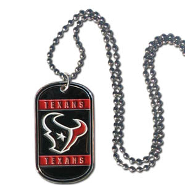 Collar con etiqueta de los Houston Texans