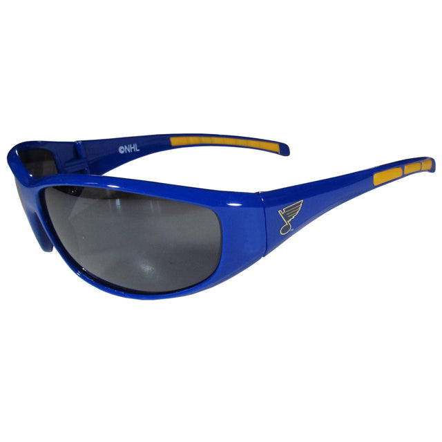 Gafas de sol estilo envolvente de los St. Louis Blues