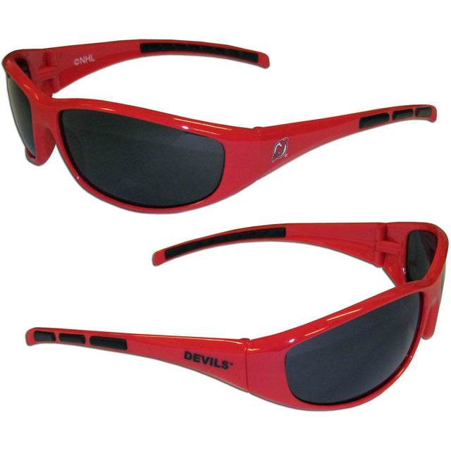 New Jersey Devils Sunglasses Wrap Style