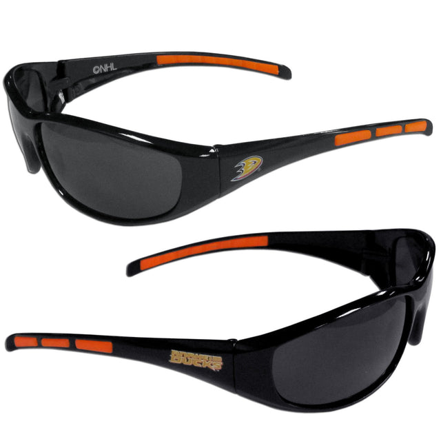 Gafas de sol estilo envolvente de los Anaheim Ducks