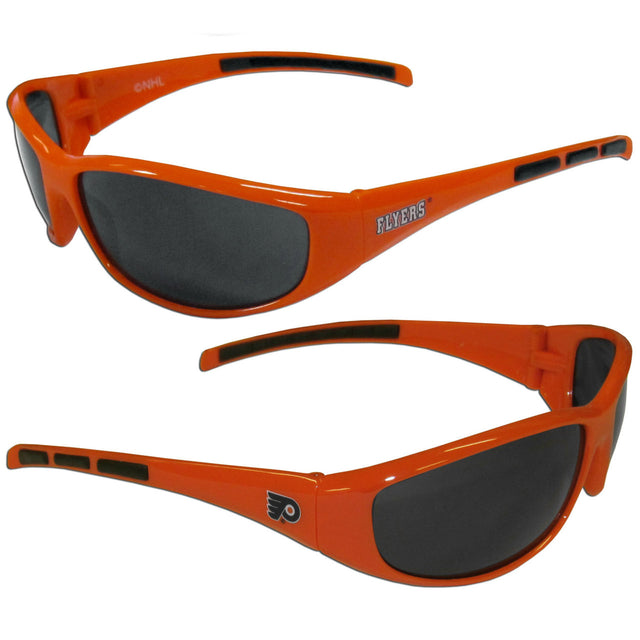 Gafas de sol de los Philadelphia Flyers con diseño envolvente