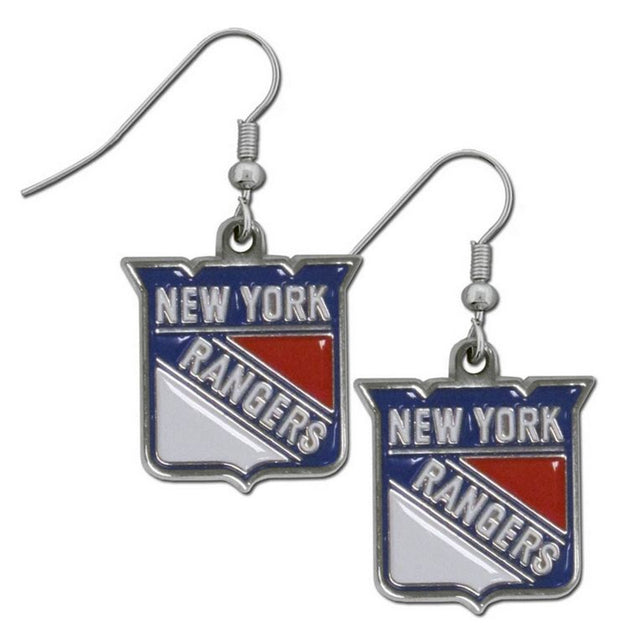 Pendientes colgantes de los New York Rangers