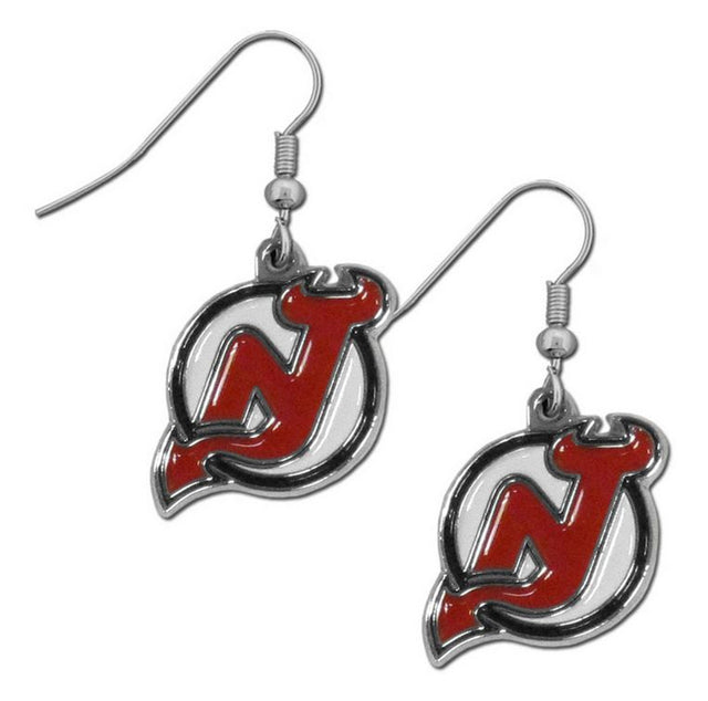 Pendientes colgantes de los New Jersey Devils