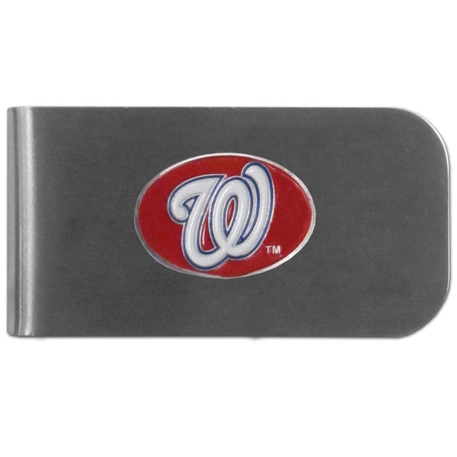 Clip para billetes de los Washington Nationals Steel CO