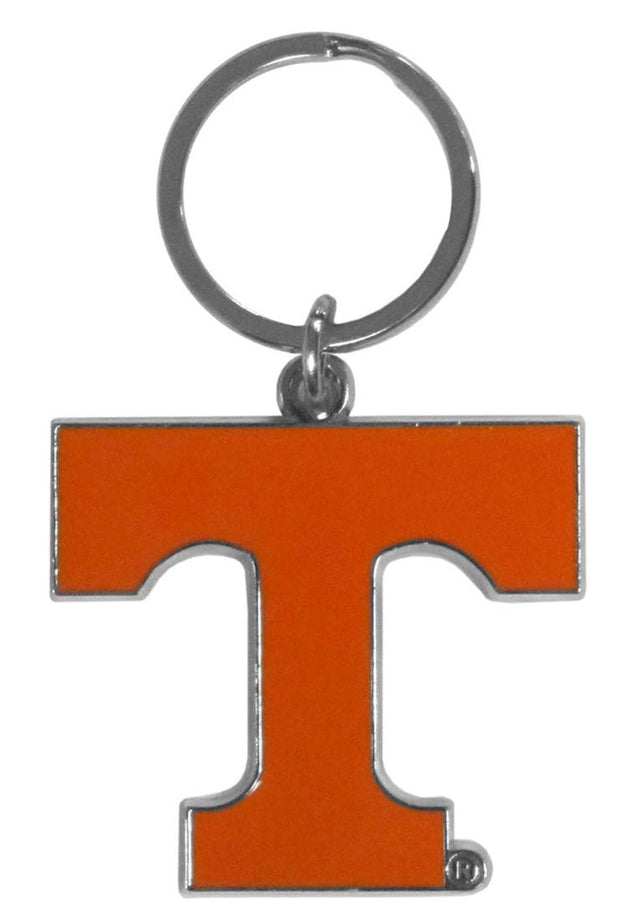 Tennessee Volunteers Chrome Logo Cut Keychain