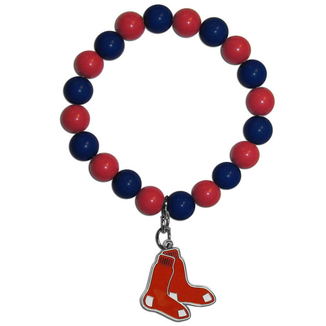 Pulsera de los Boston Red Sox con cuentas estilo CO