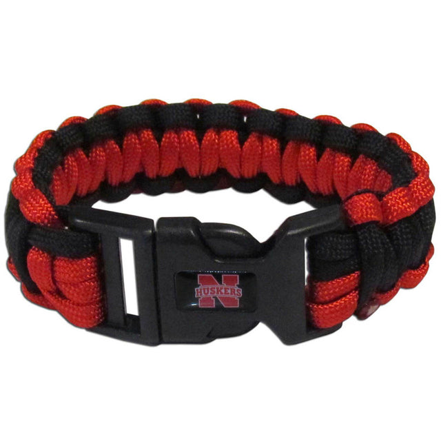 Pulsera de supervivencia de los Nebraska Cornhuskers