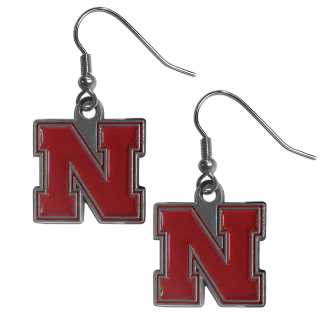 Pendientes colgantes de los Nebraska Cornhuskers