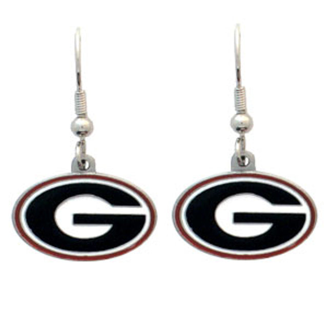 Pendientes colgantes de los Georgia Bulldogs