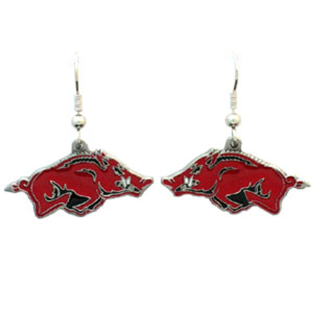 Arkansas Razorbacks Dangle Earrings