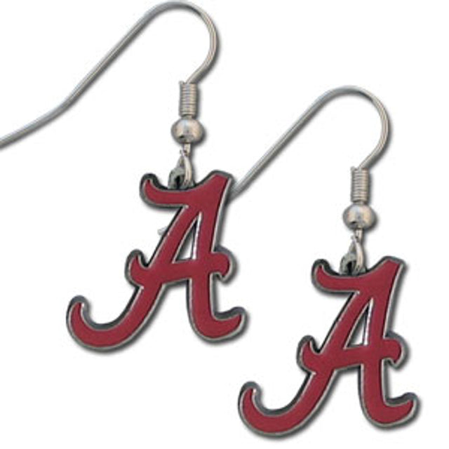 Pendientes colgantes de Alabama Crimson Tide