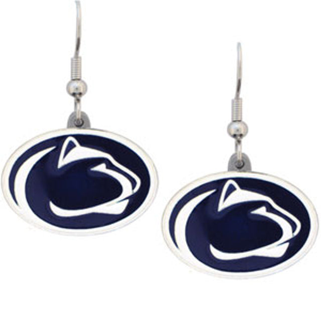 Penn State Nittany Lions Earrings Dangle Style