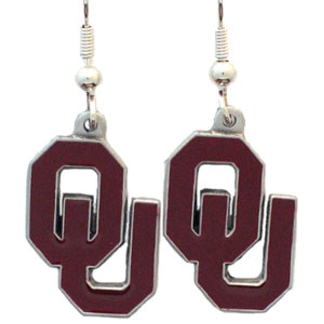 Pendientes colgantes de los Oklahoma Sooners