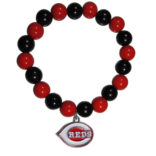 Pulsera de los Cincinnati Reds con cuentas estilo CO