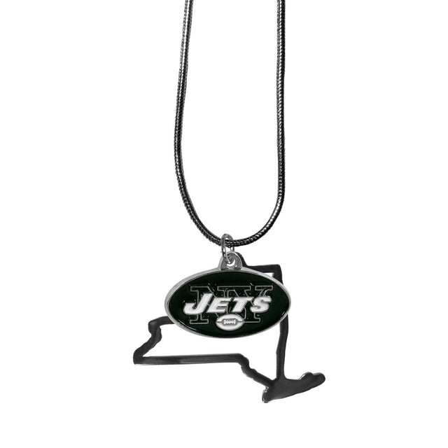 Collar con dije del estado de los New York Jets